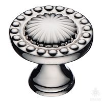 4456 0008 PN Ручка кнопка, глянцевый никель