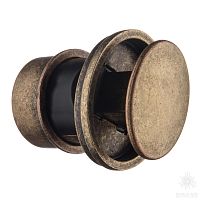 1360 Antique Bronze Ручка кнопка, античная бронза