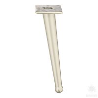 1180 0200 B-00149 SATEN Опора мебельная BONE, никель 200 мм