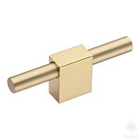 8964 0100 GL-BB Ручка кнопка, глянцевое золото/матовое золото 16 мм