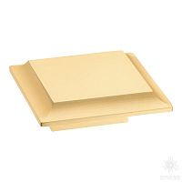 9116 0016 BB Ручка кнопка, матовое золото 16 мм