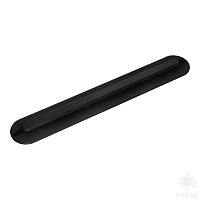 8010 0600 Matt Black Ручка скоба H-Line Alfa, чёрный 256-256 мм