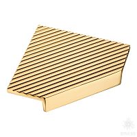 2075.064 Gold Ручка кнопка, глянцевое золото 64 мм