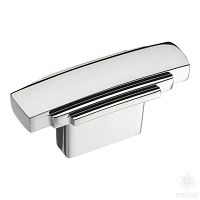4215 0016 CR Ручка кнопка, глянцевый хром 16 мм
