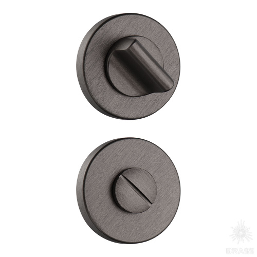 RO12W6 ELX1 ROSET Накладка с поворотной кнопкой, брашированный графит