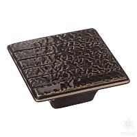 3006 BLACK Ручка кнопка керамика, чёрный