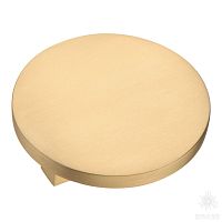 7207 0060 GB-GB Ручка кнопка, матовая латунь 32 мм