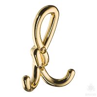 Dugum Hook Small-Gold Крючок мебельный, глянцевое золото