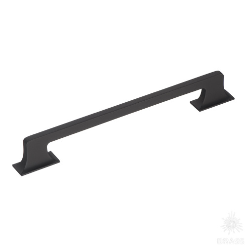 967192 MP24 Ручка скоба, чёрный 192 мм