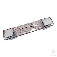 Z1280030 Ручка скоба с внутренней вставкой из листвы 128 мм