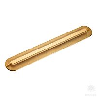 8010 0600 Gold Ручка скоба H-Line Alfa, глянцевое золото 256-256 мм