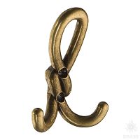 Dugum Hook Small-Antik Крючок мебельный, античная бронза