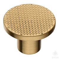 25-Champagne Gold Ручка кнопка, матовая латунь