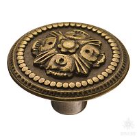 1126.0030.001 Ручка кнопка классика, античная бронза