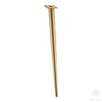 1180 0710 Gold Varak Опора мебельная BONE, матовое золото 710 мм