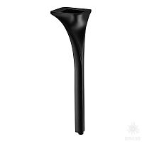 2399 0270 Matt Black Опора мебельная CRUZ ELIT, чёрный 270 мм