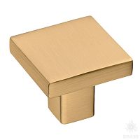 82-Champagne Gold Ручка кнопка, матовая латунь