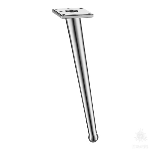 1180 0250 Chrome Опора мебельная BONE, глянцевый хром 250 мм 1180 0250 Chrome Опора мебельная BONE, глянцевый хром 250 мм