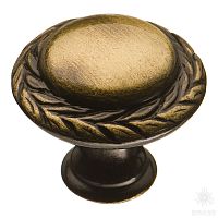 15.310.30.04 Ручка кнопка классика, старая бронза