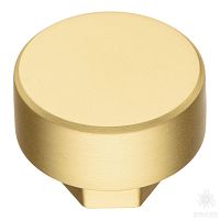 4126 002MP35 Ручка кнопка, матовое золото