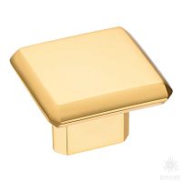 4106 016MP11 Ручка кнопка, глянцевое золото 16 мм