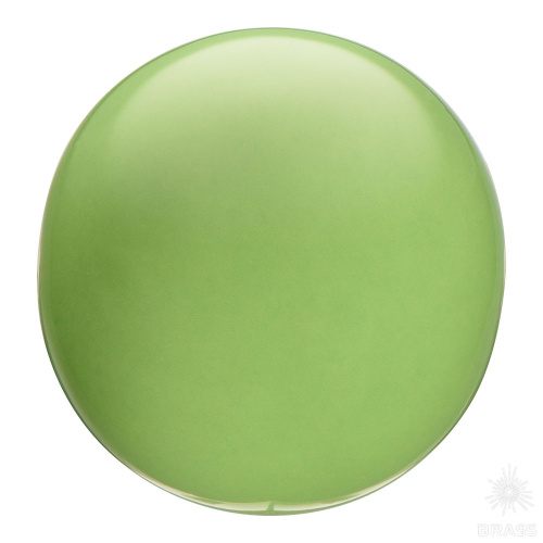 9822 T GREEN Ручка кнопка керамика, зелёный