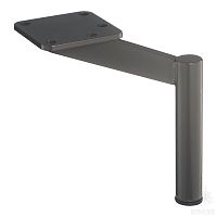 KAX-0802-0160-B21 Опора мебельная, серый антрацит