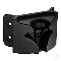 2394 Matt Black Baza Коннектор для мебельной опоры CRUZ, чёрный
