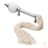 SULTAN-10-128-WHITE-KREM Ручка скоба, глянцевый хром 128 мм