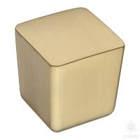 8151-020 Ручка кнопка, матовая латунь