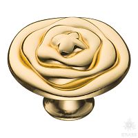 107-Gold Ручка кнопка современная классика, глянцевое золото