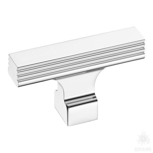 63-Chrome Ручка кнопка, глянцевый хром