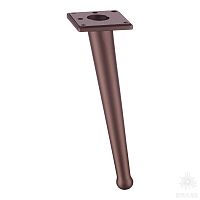 1180 0200 Nova Bakir Mat Опора мебельная BONE, коричневый 200 мм
