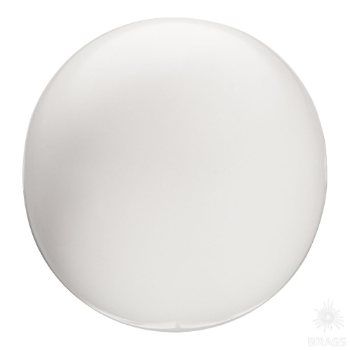 9819 T WHITE Ручка кнопка керамика, белый 9819 T WHITE Ручка кнопка керамика, белый