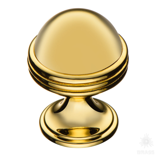 29-Gold Ручка кнопка, глянцевое золото 29-Gold Ручка кнопка, глянцевое золото