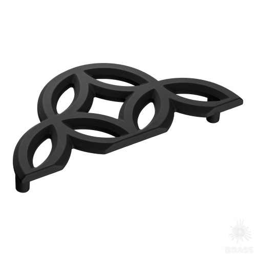 1283 128PC24 Ручка скоба, чёрный 128 мм