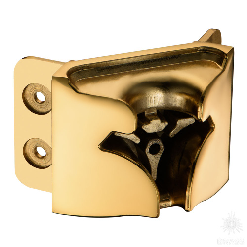 2394 Gold Baza Коннектор для мебельной опоры CRUZ, глянцевое золото 2394 Gold Baza Коннектор для мебельной опоры CRUZ, глянцевое золото