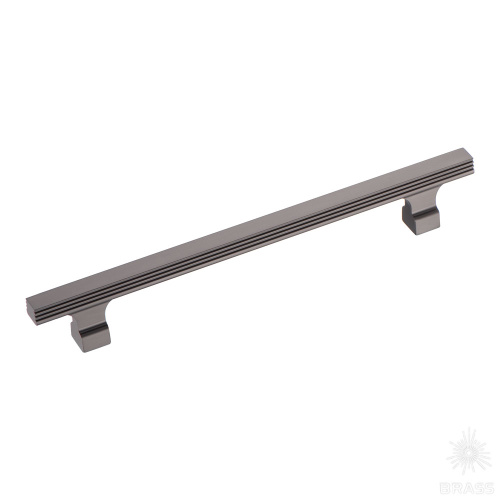 1074-160-Titanium Ручка скоба, графит 160 мм