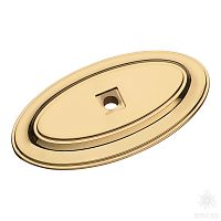 3042 0070 GL Подложка для мебельных ручек, глянцевое золото
