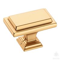 15.368.00.22 Ручка кнопка, матовое золото