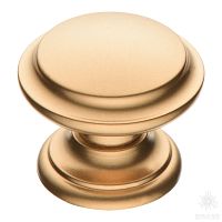 8462-200 Ручка кнопка, матовое золото