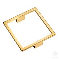 7530 Gold Ручка скоба, глянцевое золото 96 мм