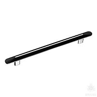 2330 192 Chrome/Matt Black Ручка скоба, глянцевый хром/чёрный 192 мм