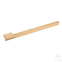 8303 0256 GB Ручка скоба, матовая латунь 256 мм