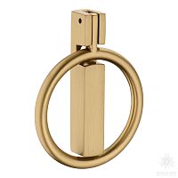 901-Champagne Gold Ручка кольцо, матовая латунь 32 мм