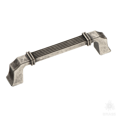 546-96-Silver Ручка скоба, серебро 96 мм