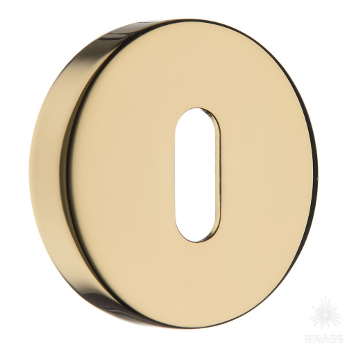 RO12N GL ROSET Накладка с овальным отверстием для ключа, глянцевое золото RO12N GL ROSET Накладка с овальным отверстием для ключа, глянцевое золото