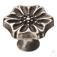 110-Silver Ручка кнопка, серебро