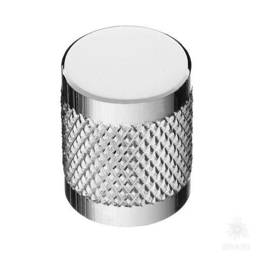 1480 0015 Chrome Ручка кнопка, глянцевый хром