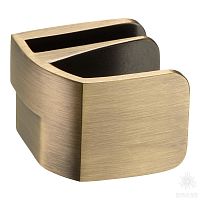 17.40.084-0 Комплект ручек «SQUARE» для стеклянных дверок, цвет бронза